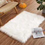 white rug