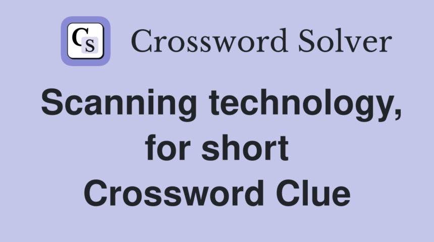 Text scanning technology for short crossword