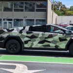 tesla cybertruck camouflage