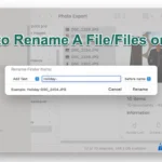 Can rename files in wine mac