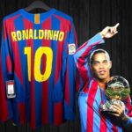 Ronaldinho barcelona jersey