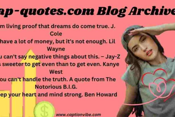 Rap-Quotes.com Blog Archives: To Show Best Rap Lyrics And Love