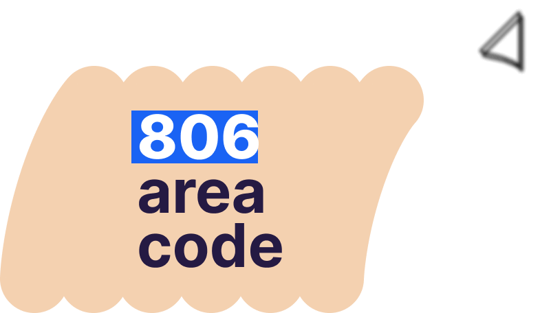 806 area code